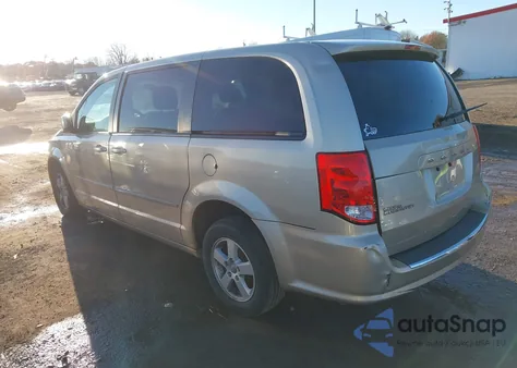 2013 Dodge Grand Caravan Sxt из США, поврежденный, VIN 2C4RDGCG1DR523746
